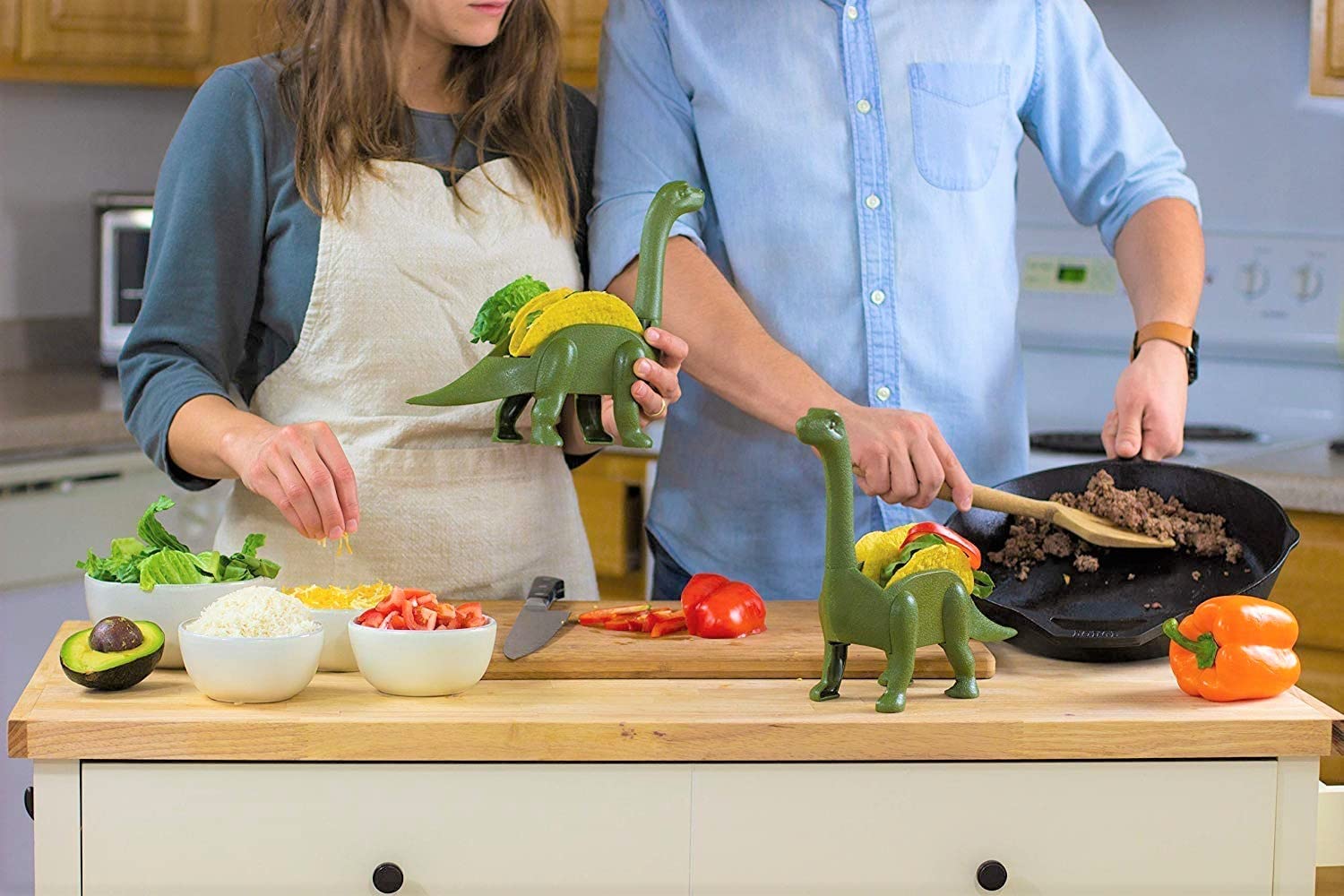 Penko Herd Pack duo on dining table adds playful dining flair