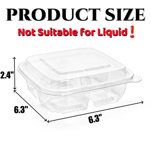 Peohud four-compartment bento box keeps foods separate and portions controllable.