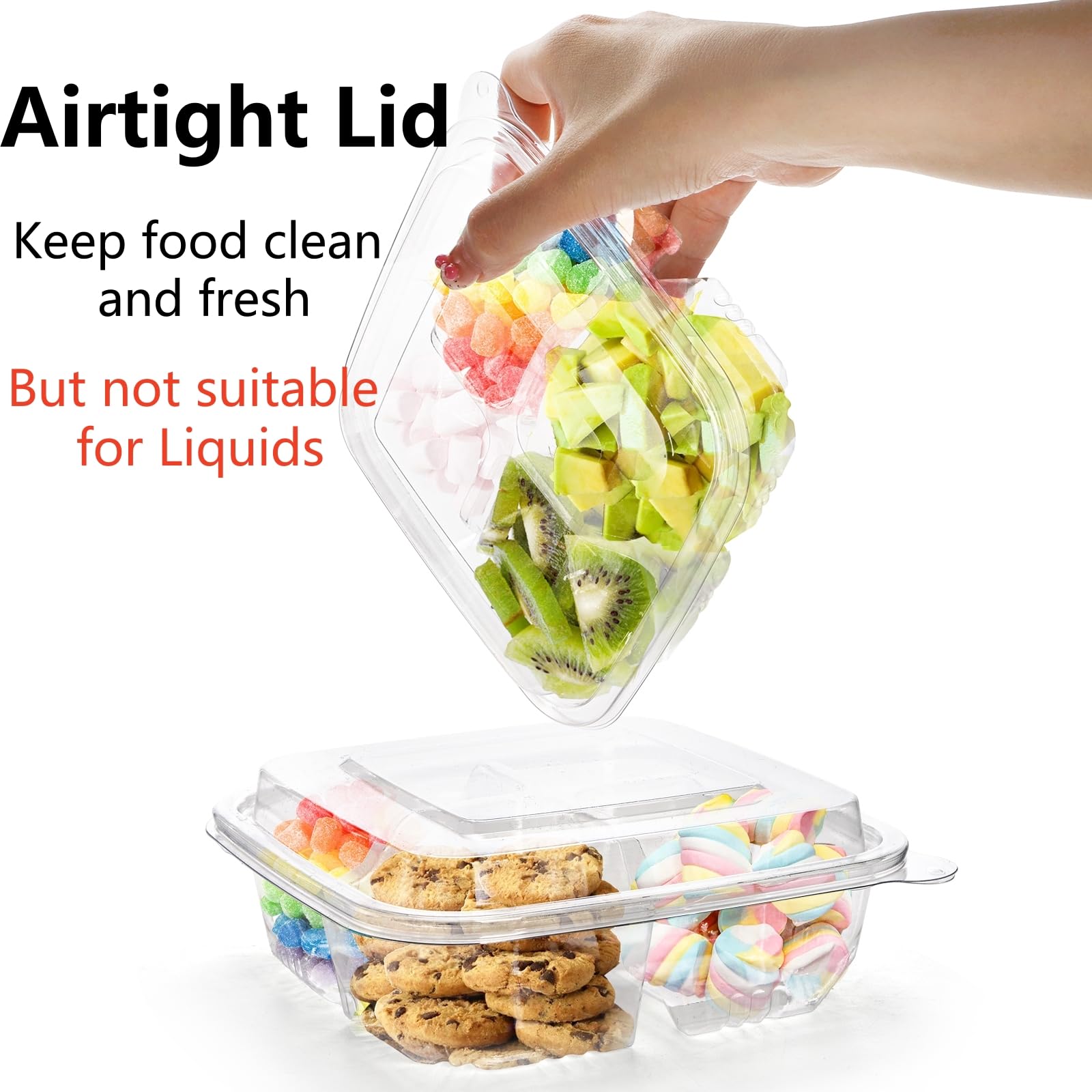 Peohud lunch boxes with secure lids fit backpacks and work bags.