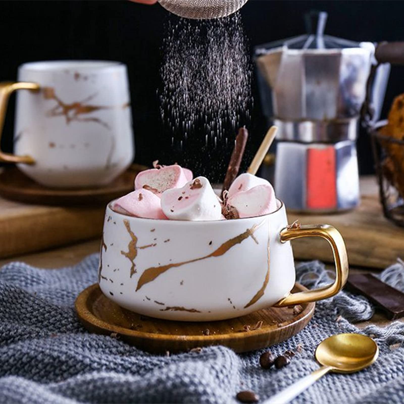 Peohud matte glaze surface mug for modern kitchen and cafe-inspired vibes.