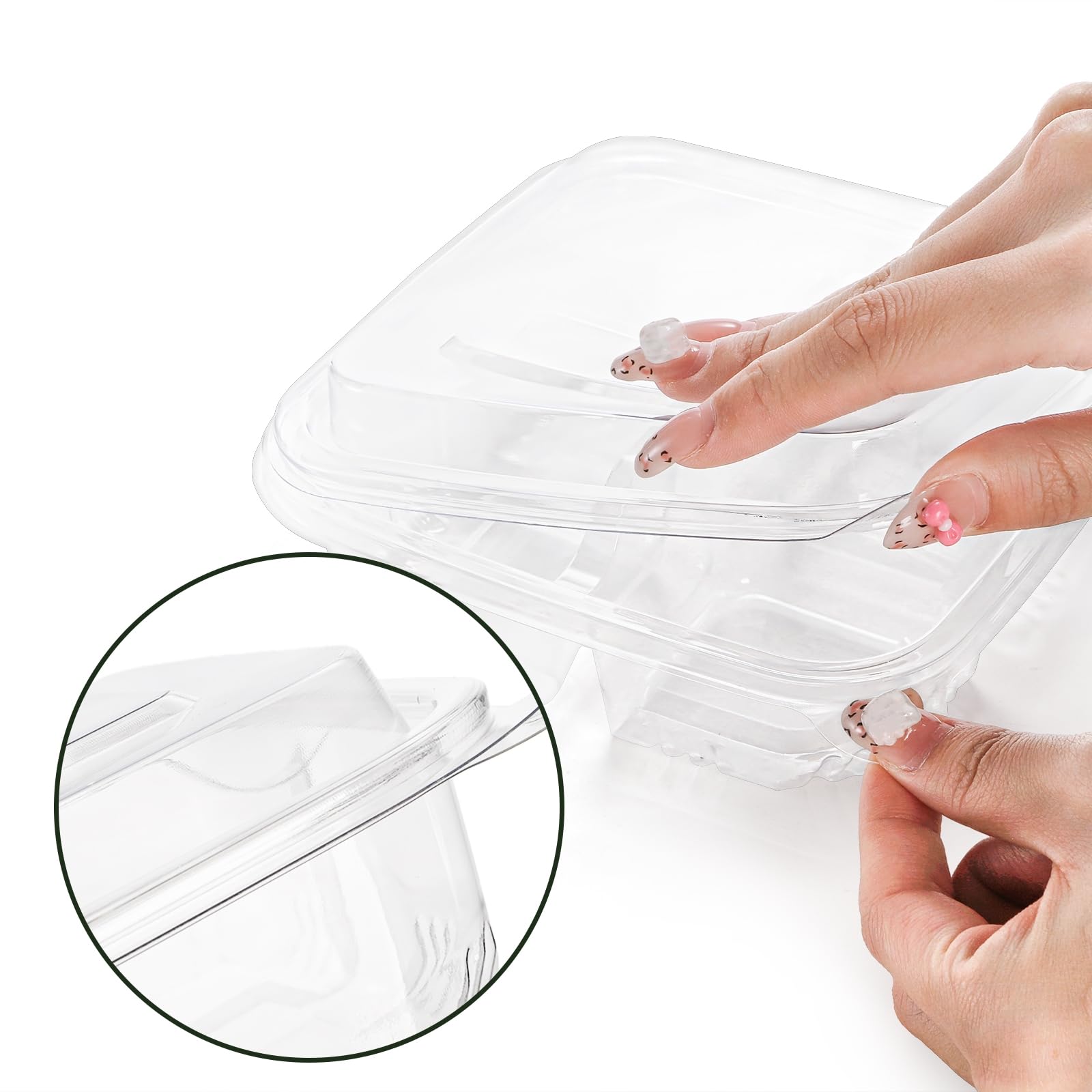 Peohud meal prep containers are BPA-free and durable for daily use.