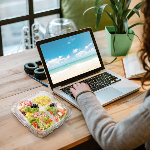 Peohud multifood organization bento helps portion and plan meals.
