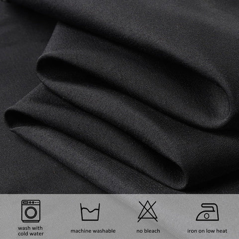 pepmily perfect for weddings, banquets, and parties with elegant black coverage.