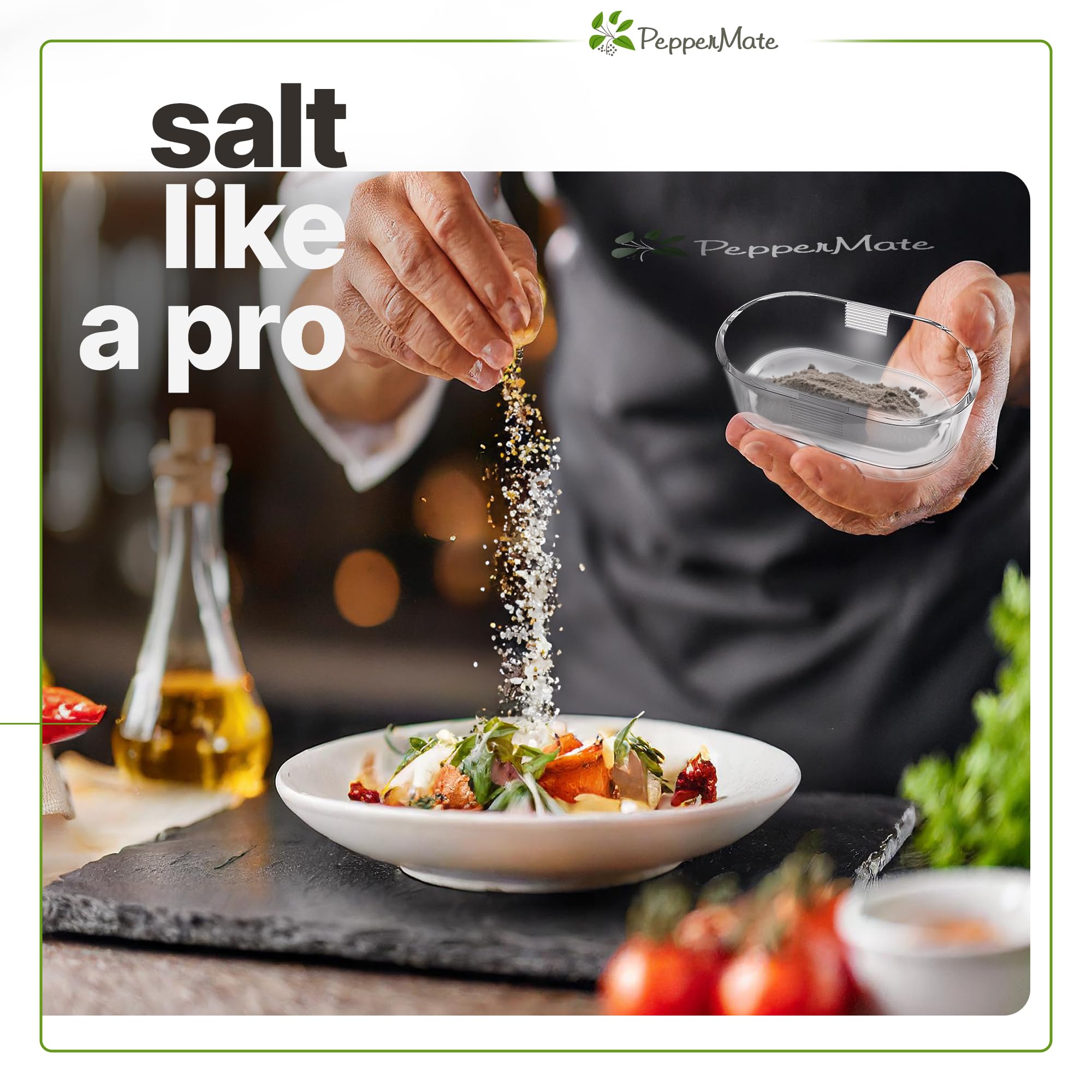 PepperMate 723 manual grinder provides eco-friendly, battery-free operation
