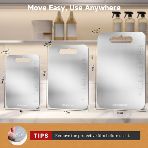 Perehome three-piece set is dishwasher safe for easy cleanup.