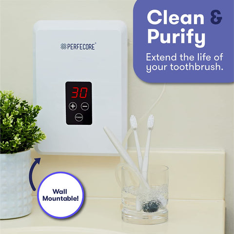 Perfecore water ozonator timer automates cleaning cycles.