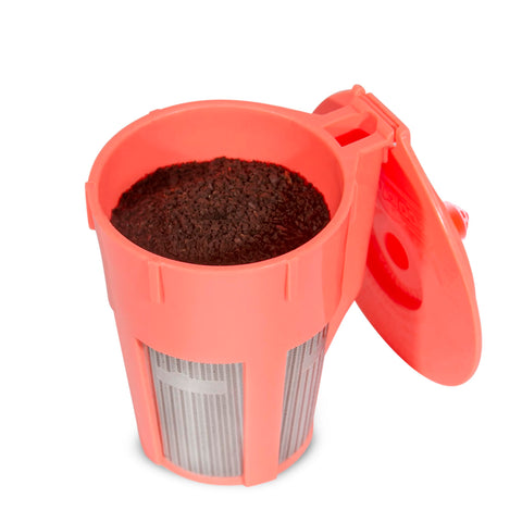 PERFECT POD 1-Stream reusable K carafe pod for precise pour.