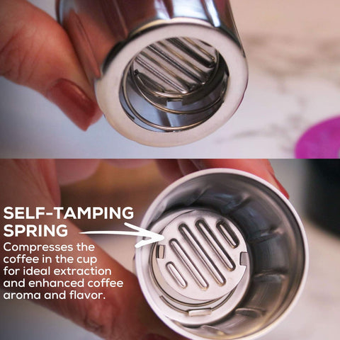BPA-free materials ensure safe daily brewing with Perfect Pod components.