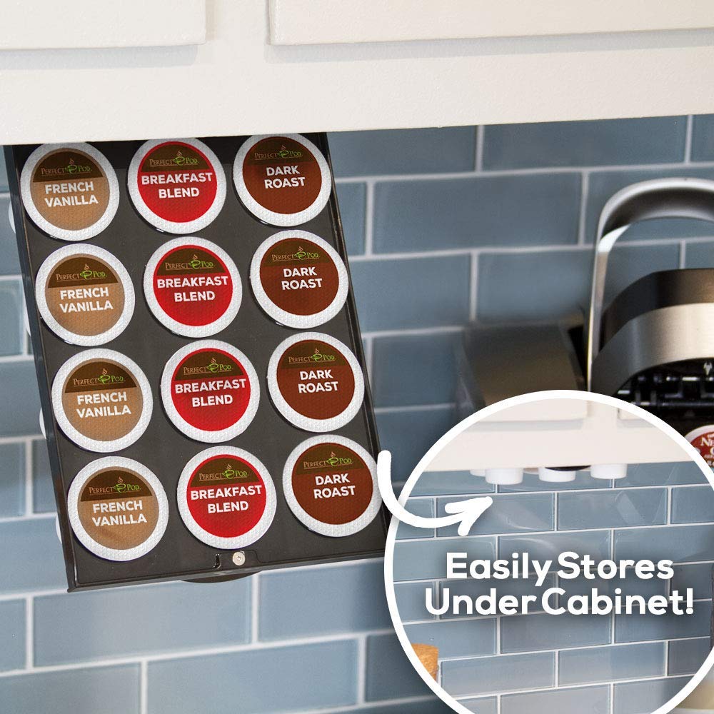 PERFECT POD narrow storage between appliances fits compact kitchen layouts