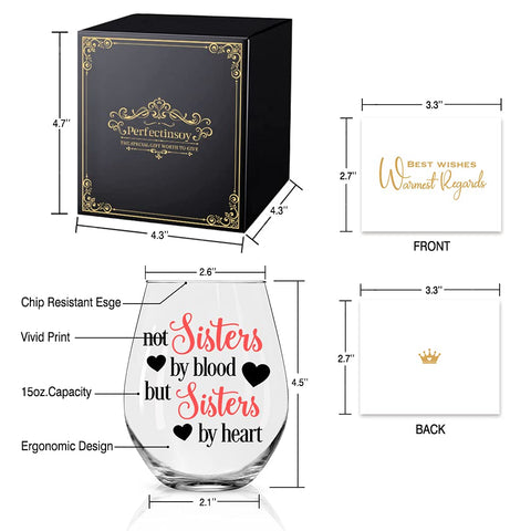 Gift box with Best wishes card ready to gift from Perfectinsoy.