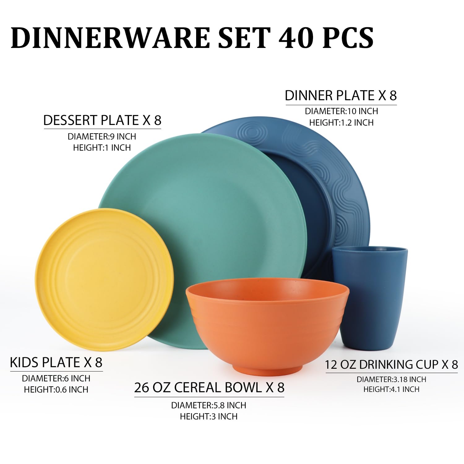 Perlapoc 9-inch plate—modern design for casual and formal dining.
