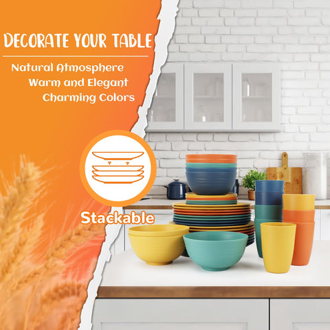Perlapoc offers four color options for a coordinated, stylish table setting.