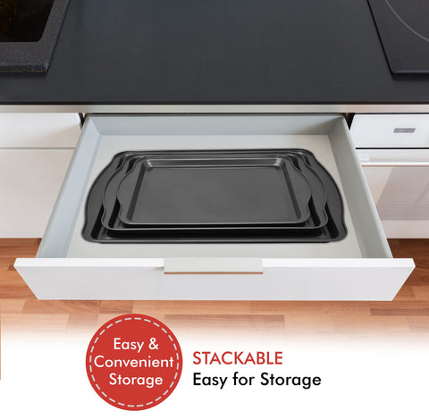 PERLLI 3-piece set handles cookies, bread, and more with versatility