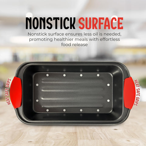 PERLLI high-carbon-steel bakeware delivers even heat for reliable baking results.