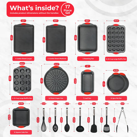 PERLLI large cookie sheet delivers even heat for batch baking.