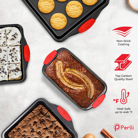 PERLLI medium cookie sheet ideal for versatile baking and desserts.