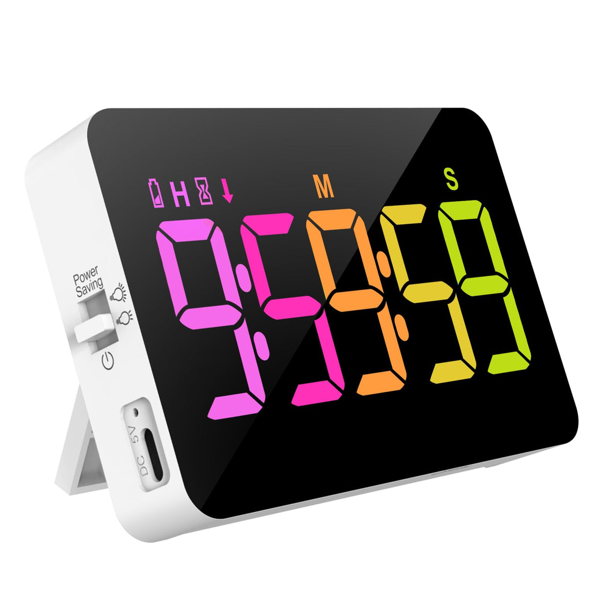PERSUPER kitchen timer front display for quick time checks.