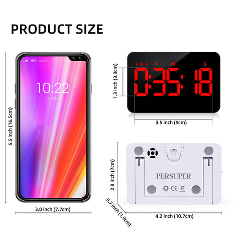 PERSUPER timer in a kitchen setup highlighting flexible use.