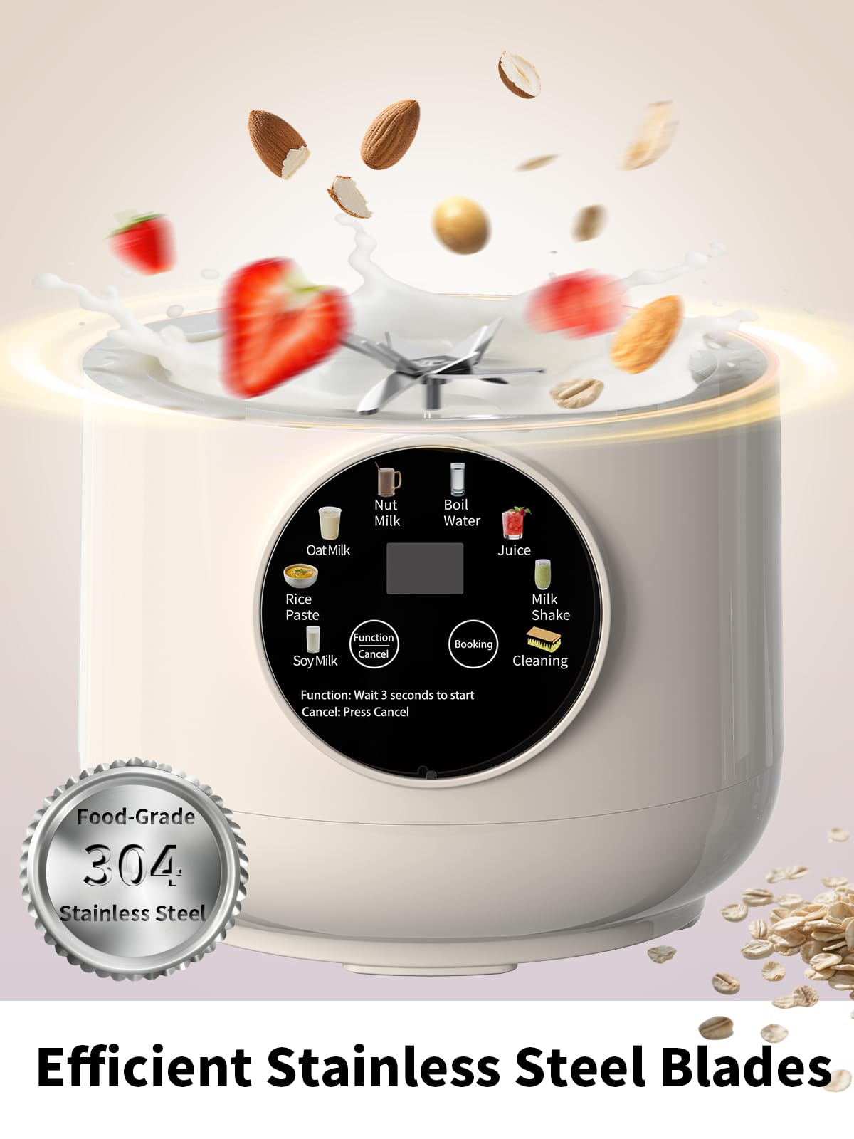 Peteme 8-in-1 delayed start function for morning beverages
