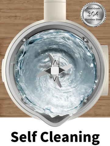 Peteme 8-in-1 self-cleaning cycle illustration after batch