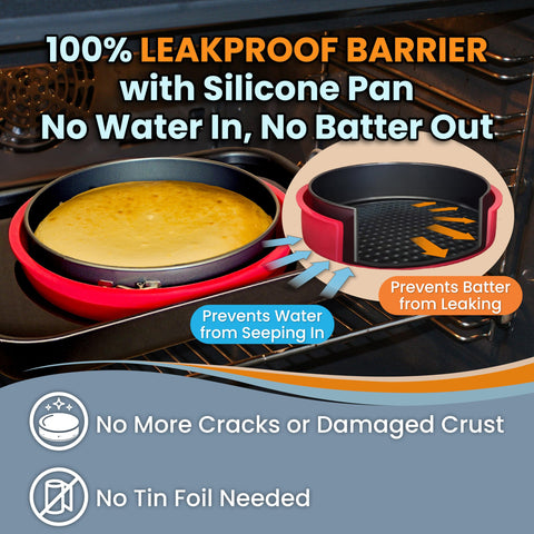 PETÍTS DESSERTS cheesecake release shown with smooth edges and minimal residue