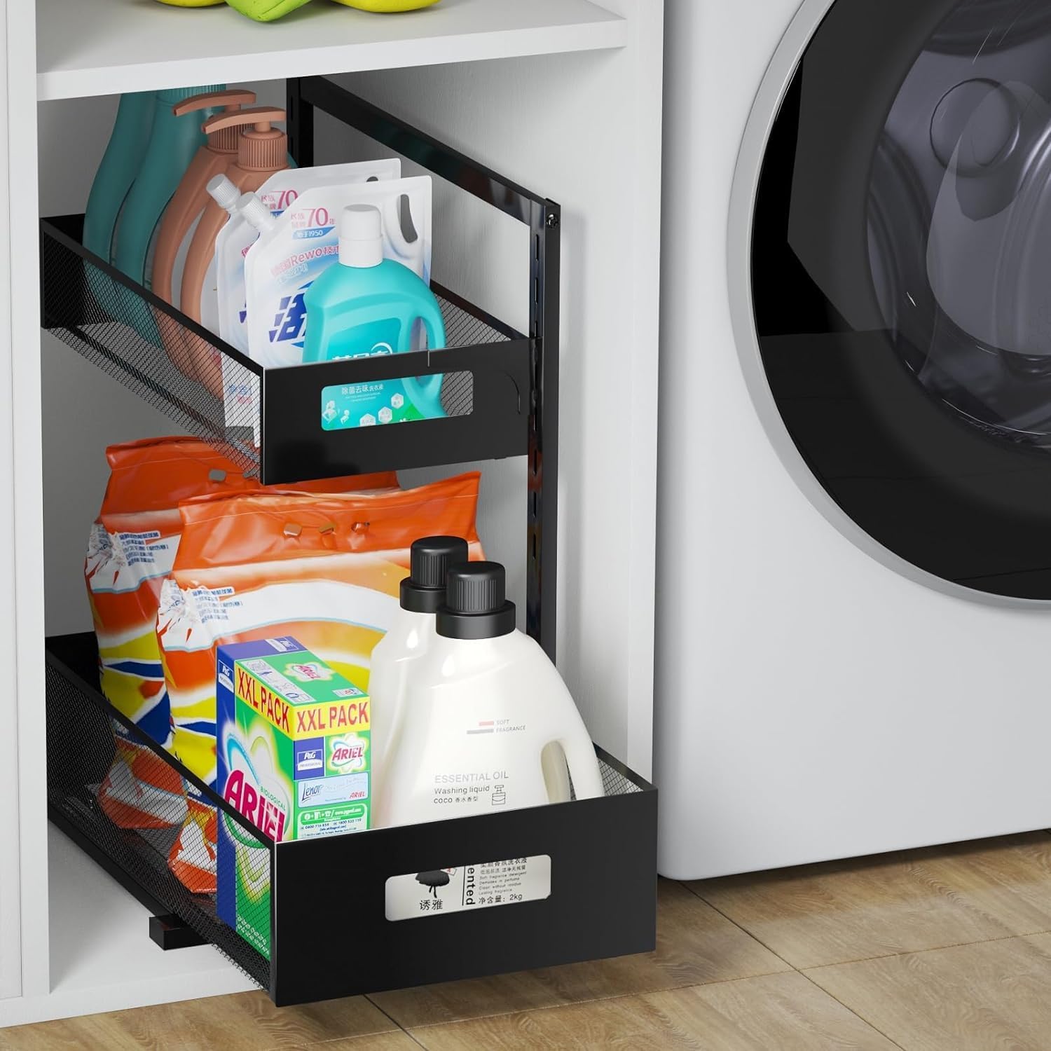 Petiza includes 3M adhesive strips to prevent sliding and shifts.