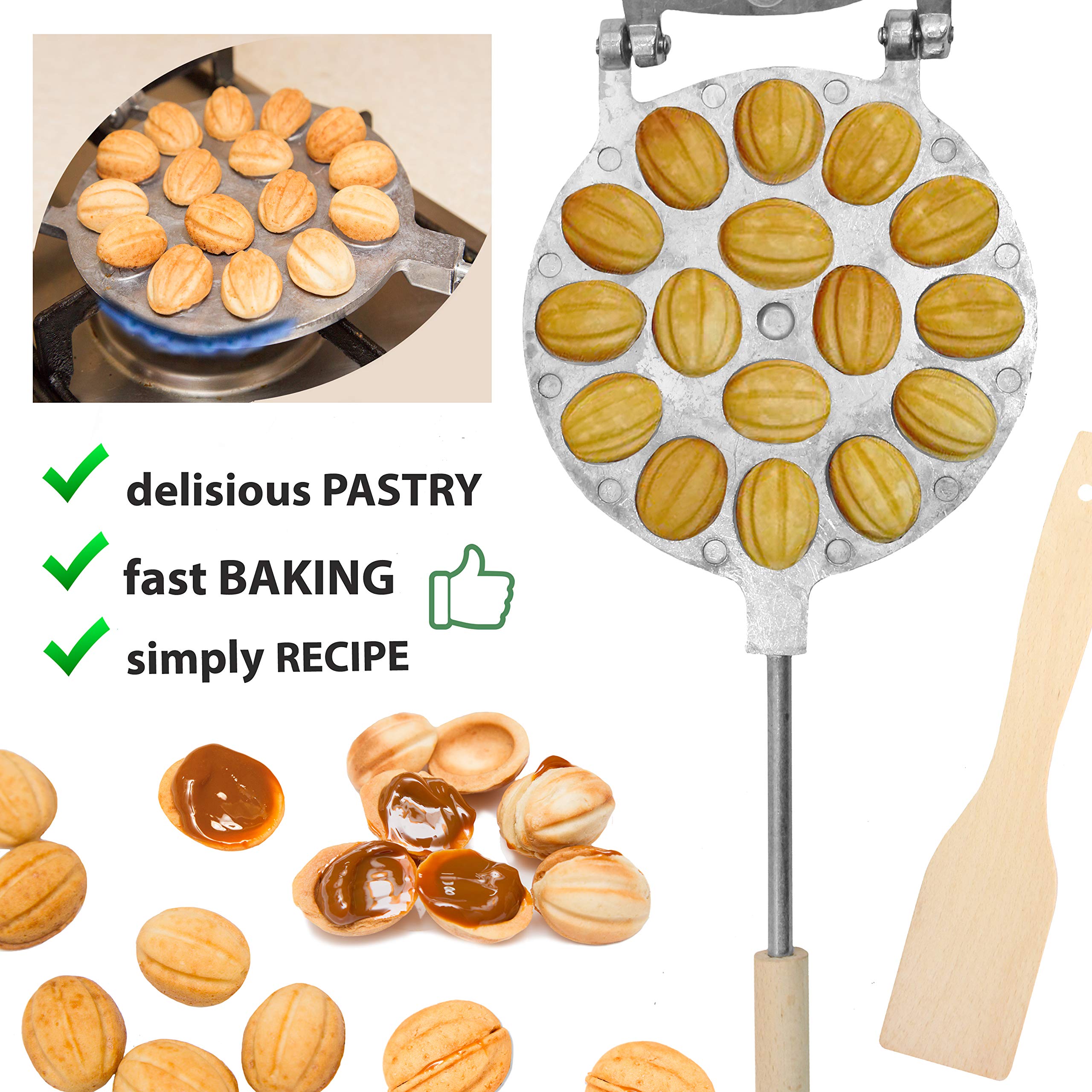 PetriStor aluminum mold supports multiple bakes for daily use.