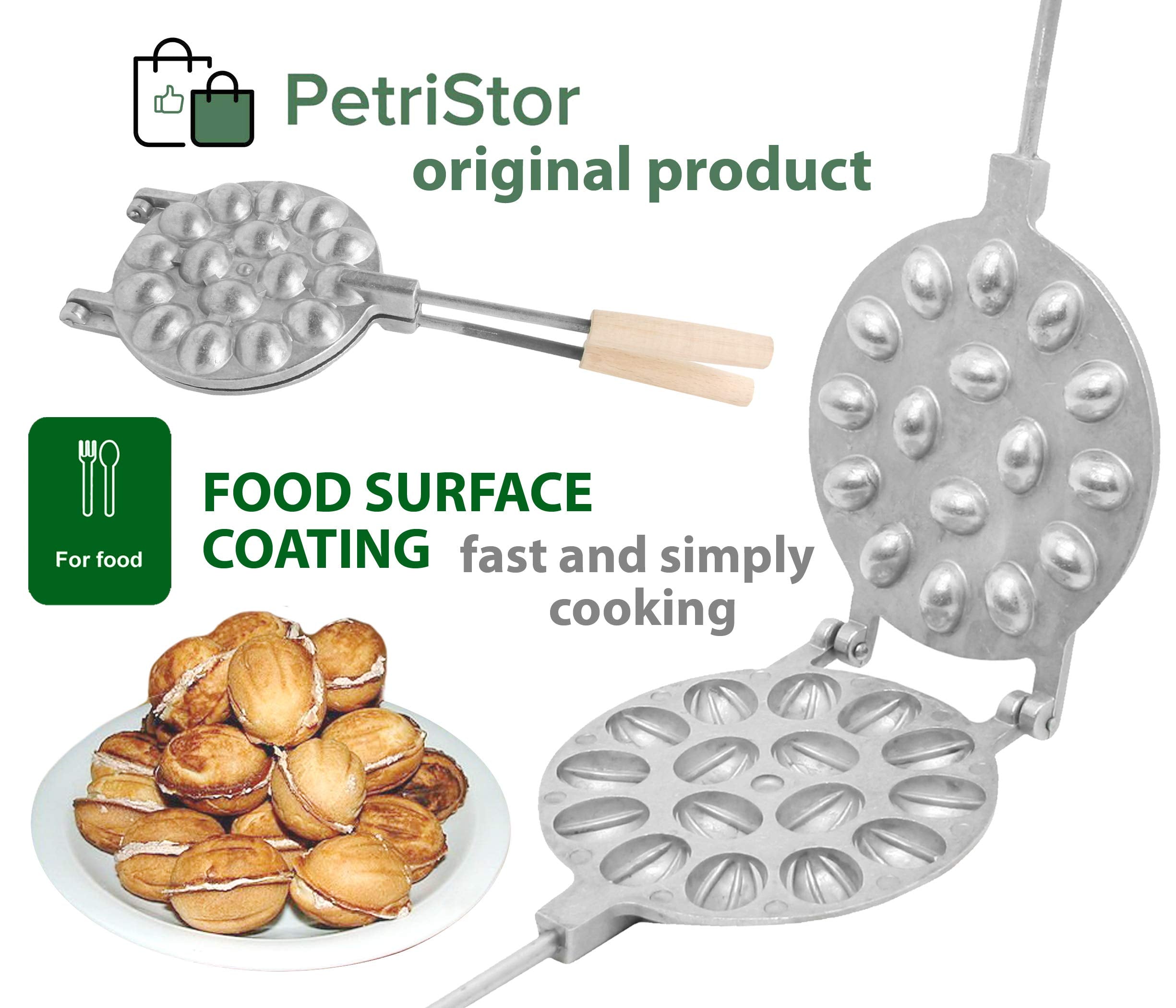 PetriStor dough-to-cookie transition made easy by the mold.