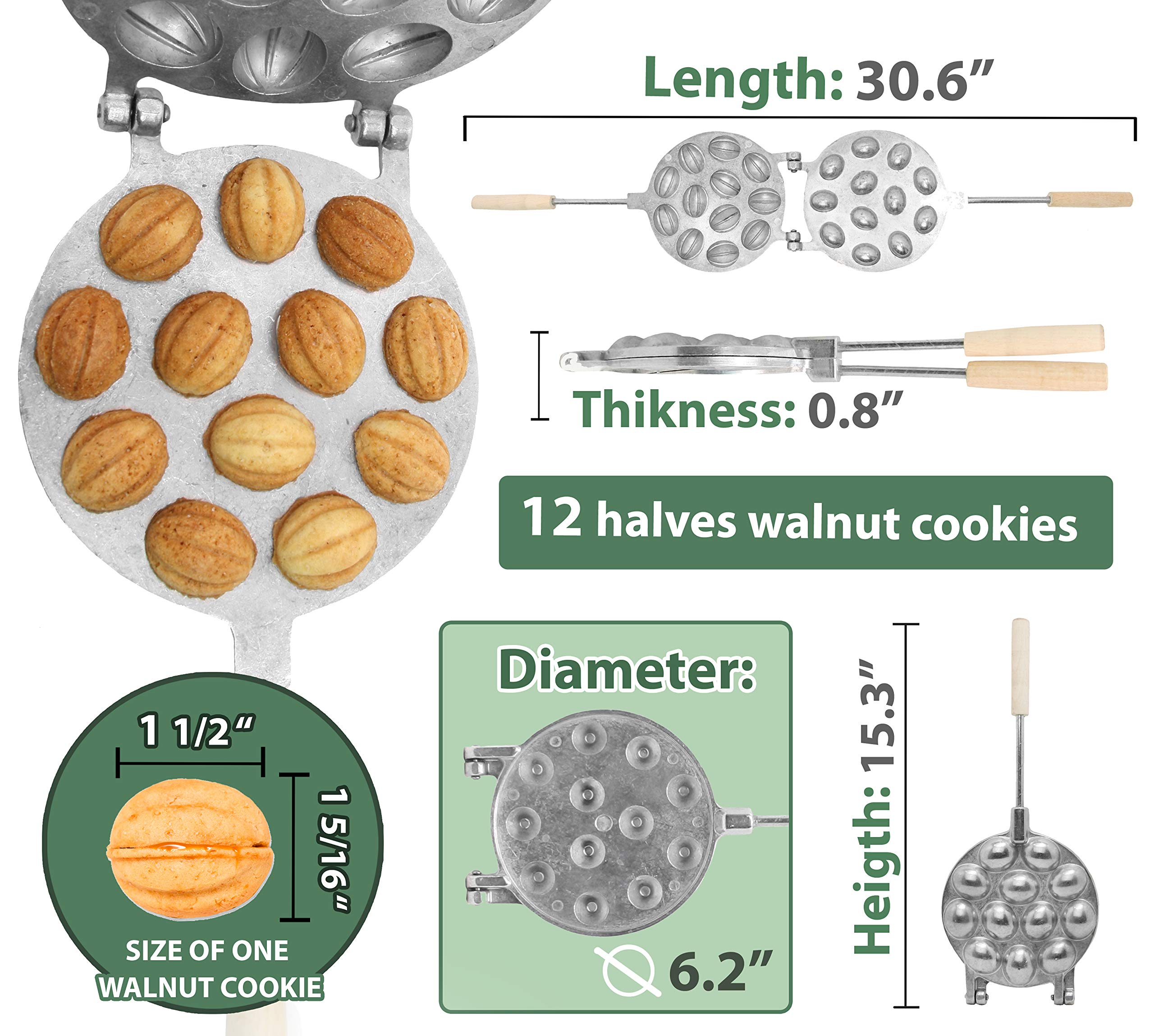 PetriStor oreshki mold precision halves for clean fillings.