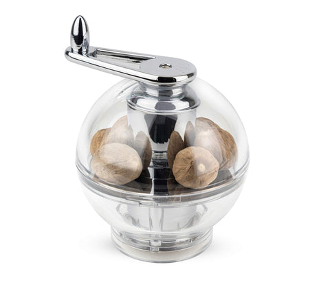 Peugeot 19501 Tidore nutmeg mill with clear acrylic body for fresh aroma