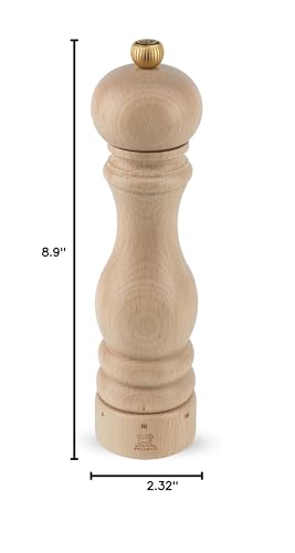 Elegant natural beechwood design from Peugeot Paris uselect complements modern dining spaces.