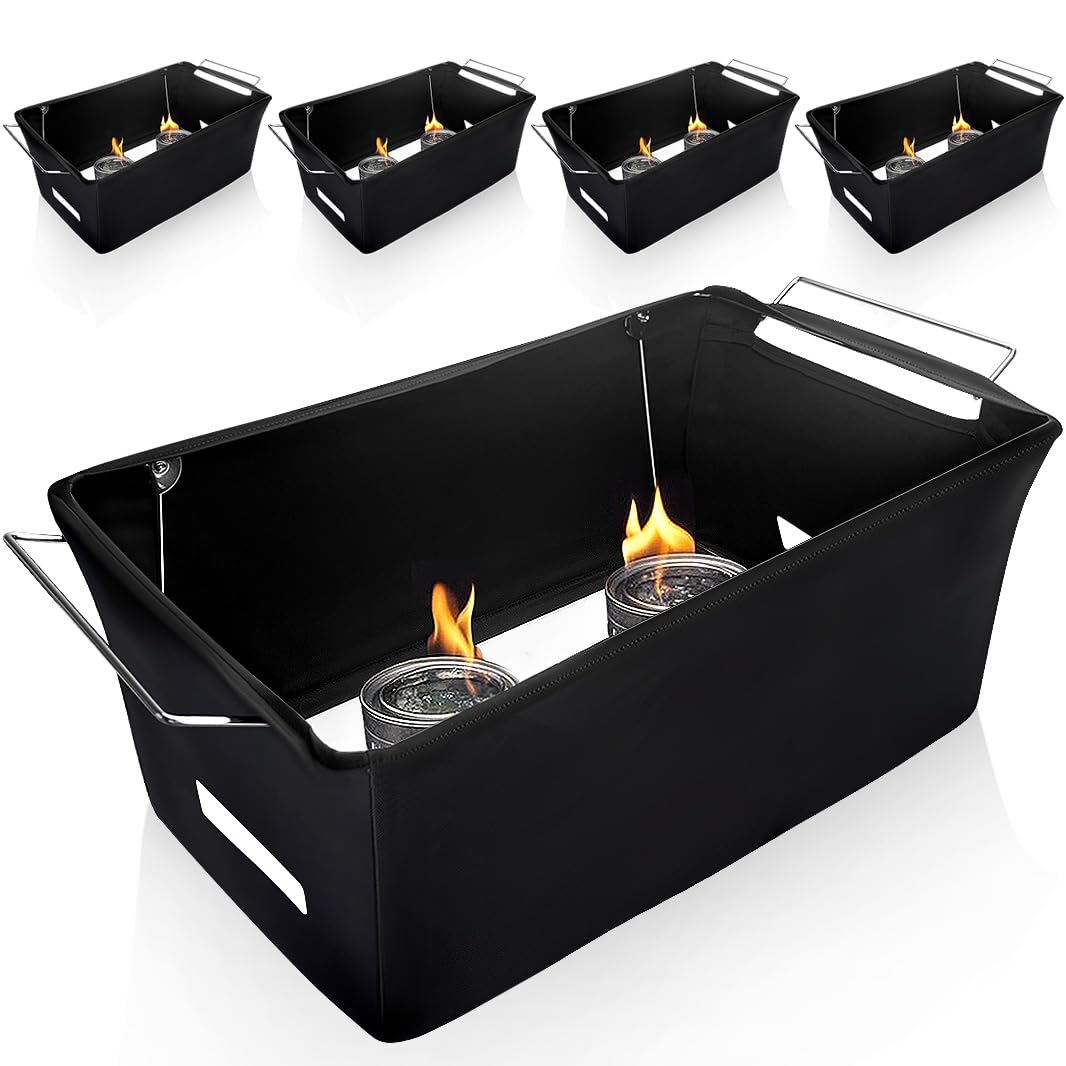 Peurif Chafer Wind Guard 4-Pack shields buffet display from gusts