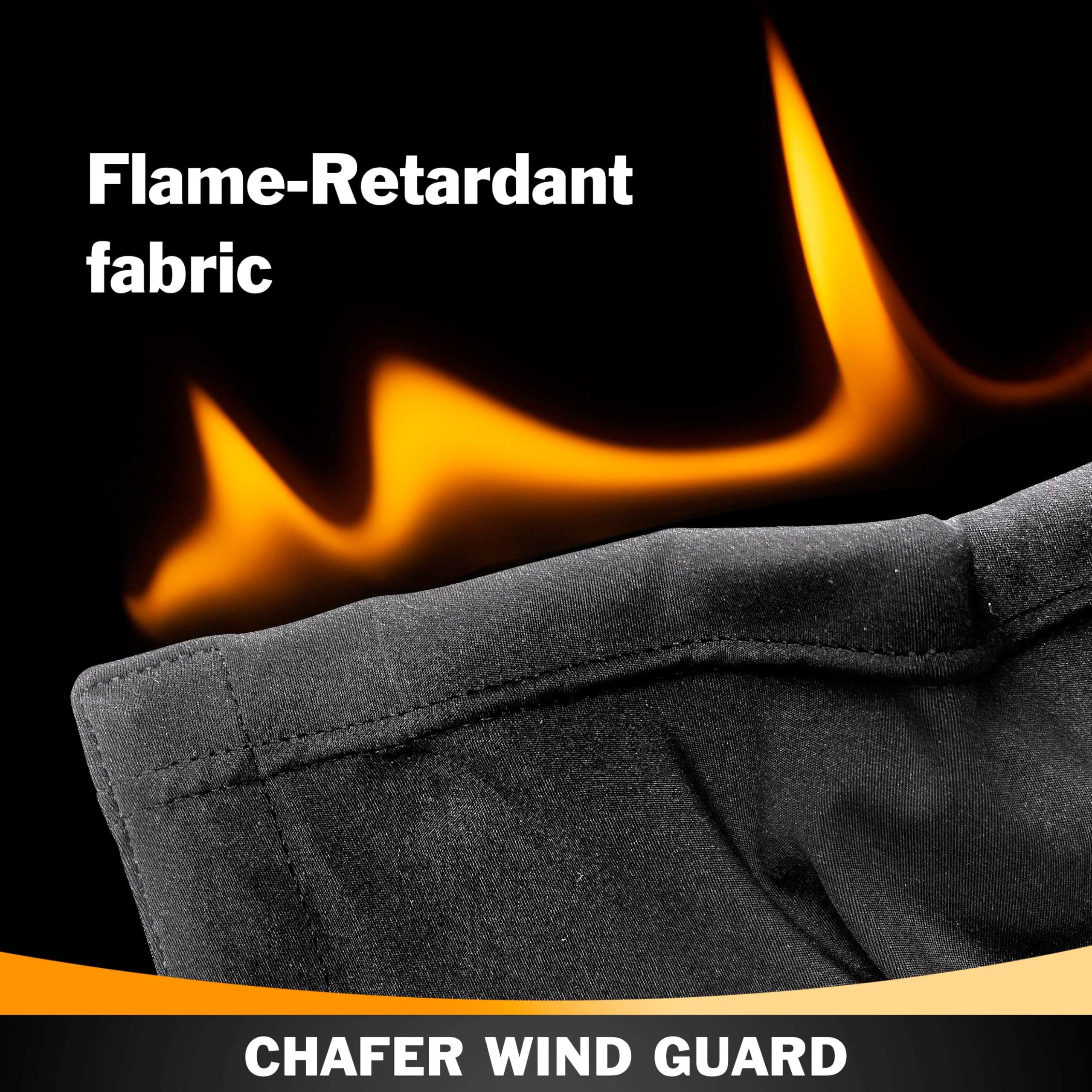 Peurif Chafer Wind Guard enables fast, tool-free setup