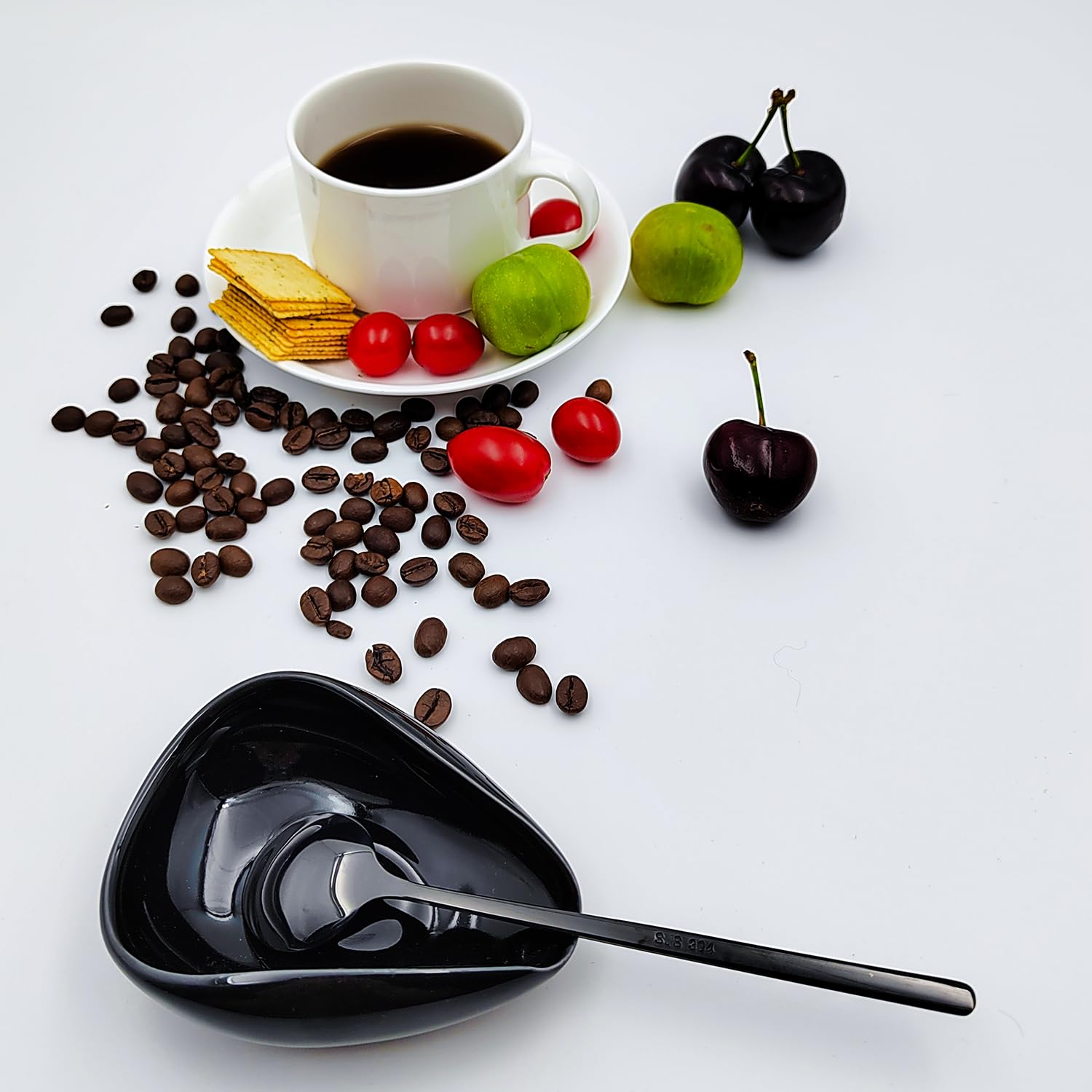 PFCTRJR coffee bar decor accessory adds functional style to your nook.