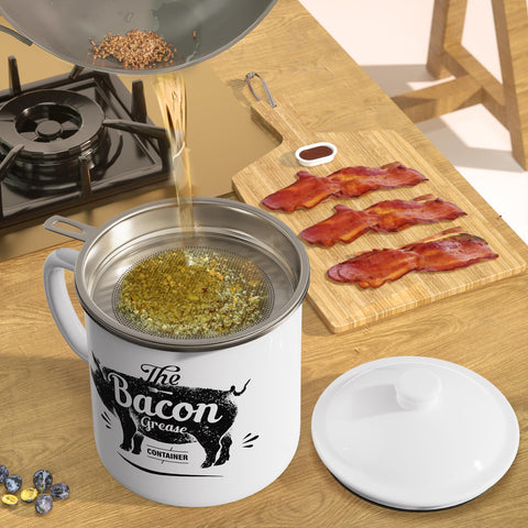 PGYARD enamel lid keeps dust and odors out