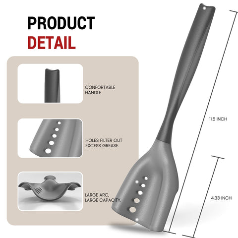PGYARD mincing spatula meat chopper with nonstick surface that is easy to clean