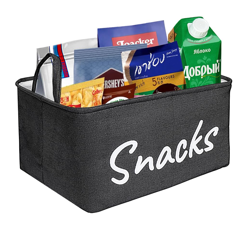 Phaicoilo snack organizer basket front view for easy access