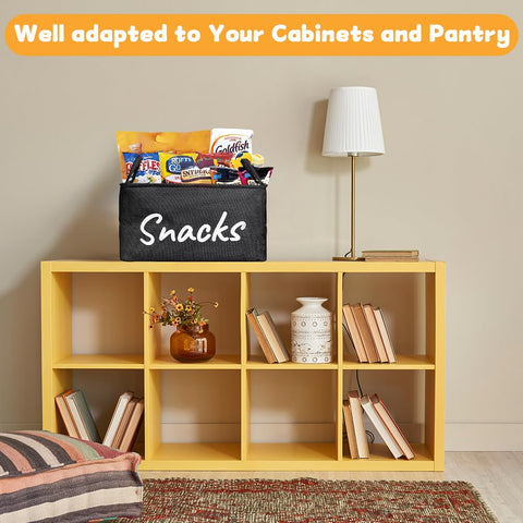 Phaicoilo snack organizer basket with two carrying handles