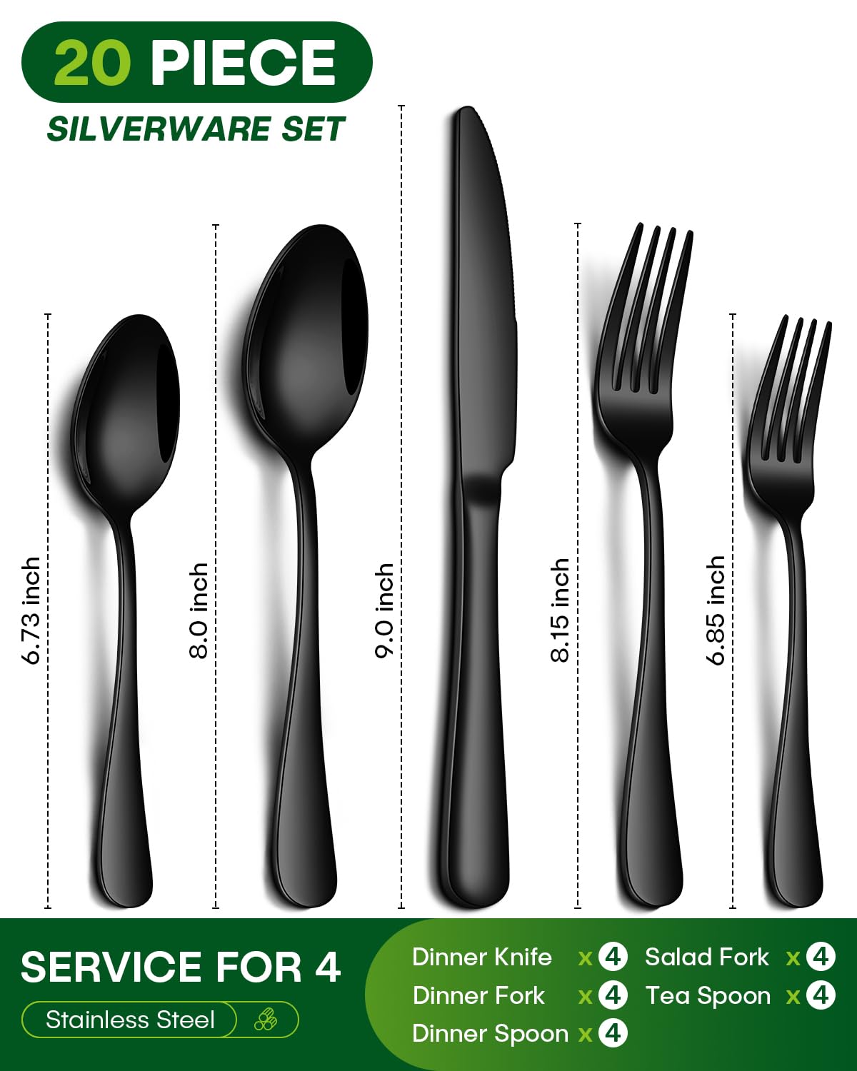 PHILIPALA knife close-up highlighting sturdy handle and sharp edge for reliable daily dining.