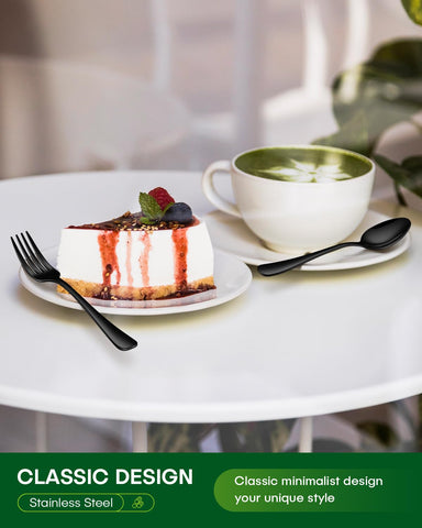 PHILIPALA 24-piece flatware set complements any table setting.