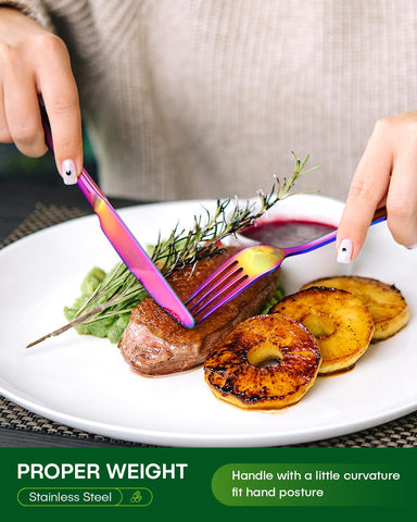 PHILIPALA rainbow dinner spoons ideal for soups and desserts
