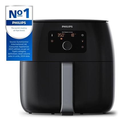 Philips Premium Airfryer XXL digital display makes timing simple and clear