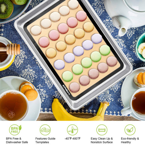 Philorn non-stick silicone surface releases dough easily without oil.