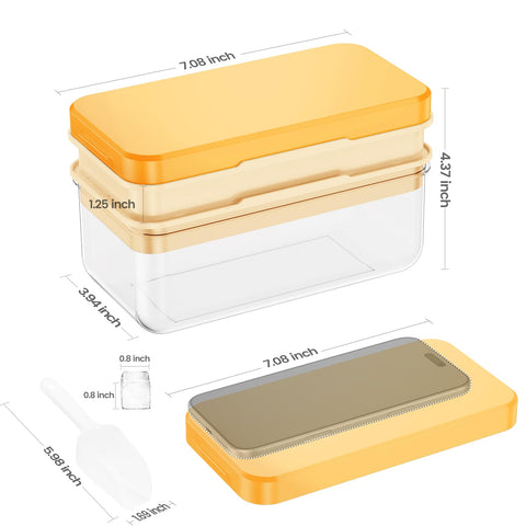 PHINOX ice-storage-bin keeps ice neatly contained and minimizes spills.
