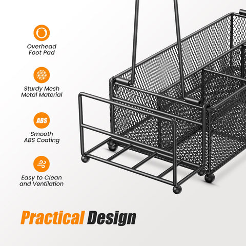 Removable paper towel roll holder of PHINOX caddy