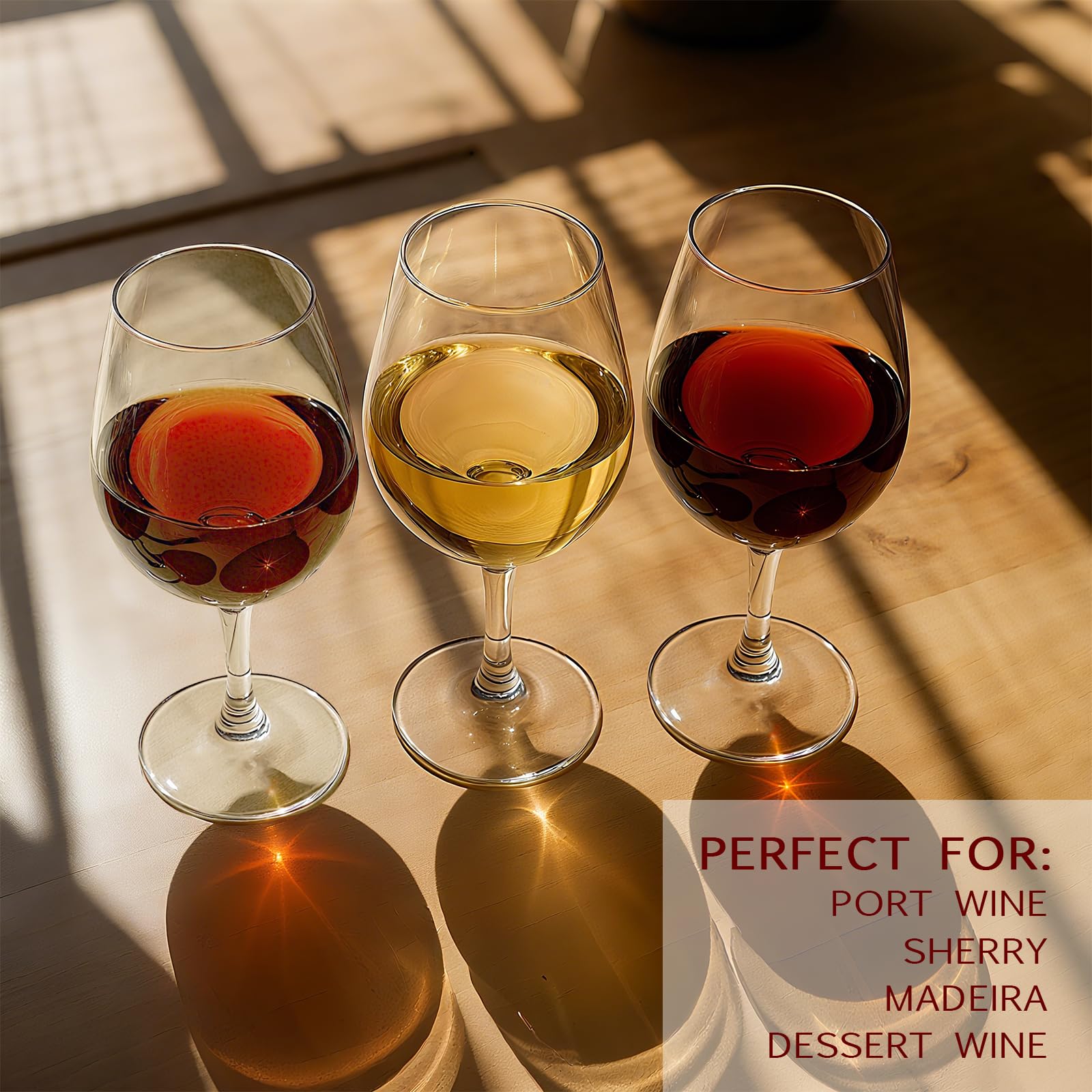 Physkoa dishwasher-safe stemware combines elegance with easy cleanup.