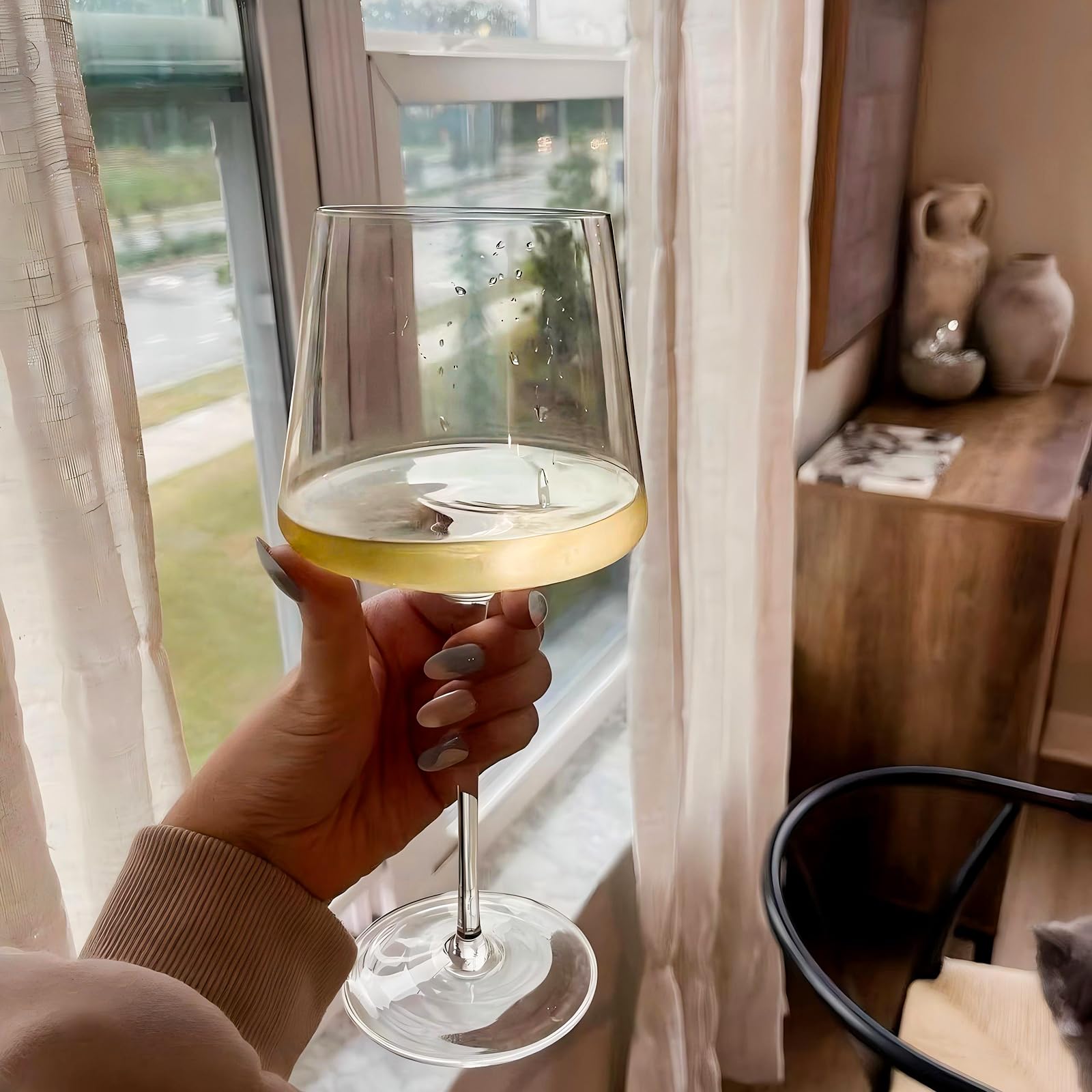 Physkoa lead-free crystal stemware emphasizes purity and durability