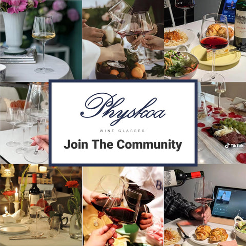 Physkoa sturdy daily-use wine glasses offer balanced weight for comfortable sipping