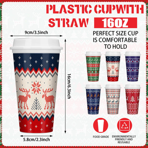 Pickmesh 16 oz reusable tumblers keep drinks fresh during holiday gatherings.