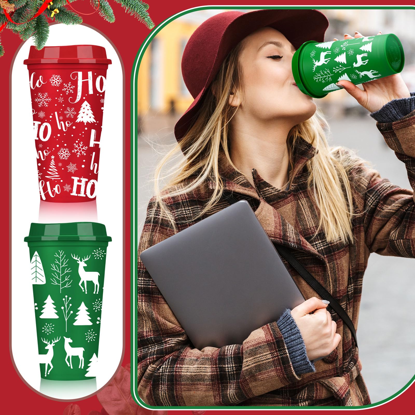 Pickmesh 16oz travel mug highlights portable, durable daily-use option